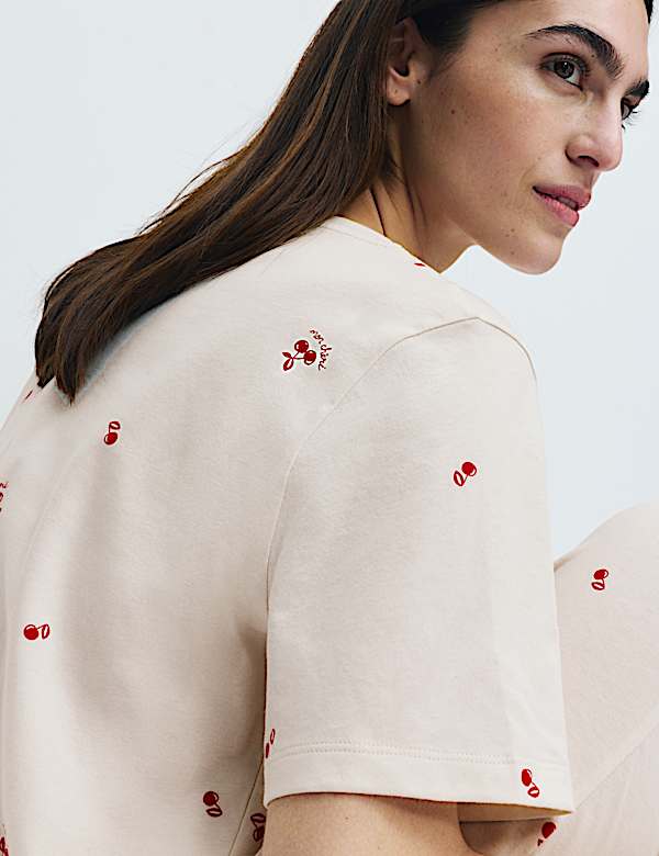 Pure Cotton Printed Pyjama Set