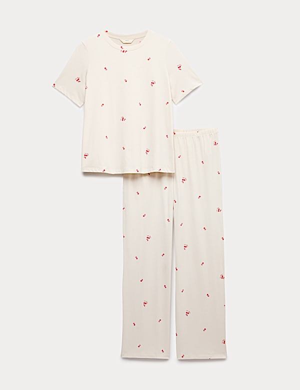 Pure Cotton Printed Pyjama Set - US