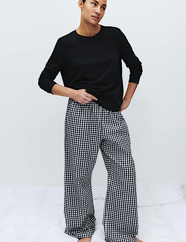 Pure Cotton Printed Long Sleeve Pyjama Set - IS