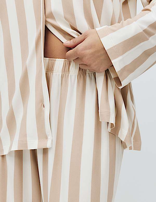 Soft Touch Printed Revere Pyjama Set