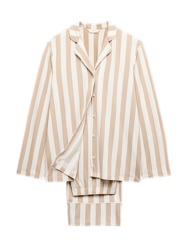 Soft Touch Printed Revere Pyjama Set