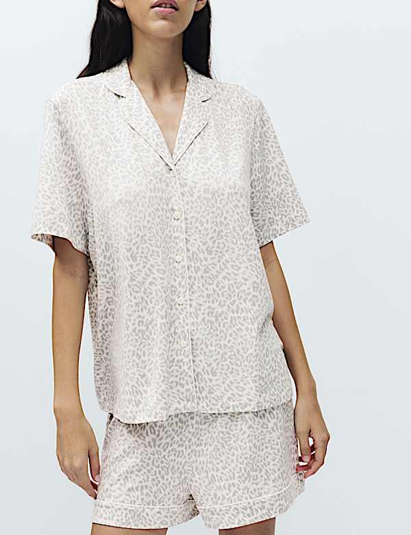 Soft Touch Printed Revere Shortie Set