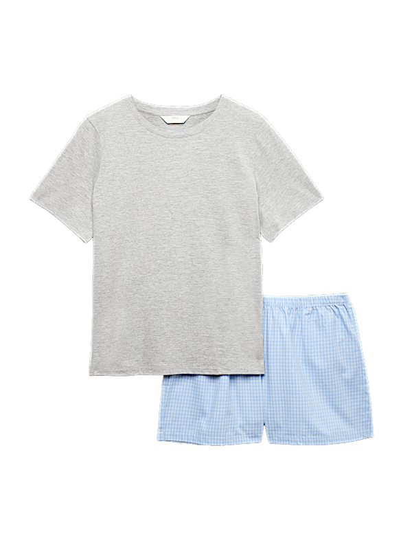 Cotton Rich Printed Shortie Set