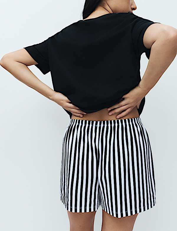 2 Pack Pure Cotton Shortie Pyjama Sets - JP