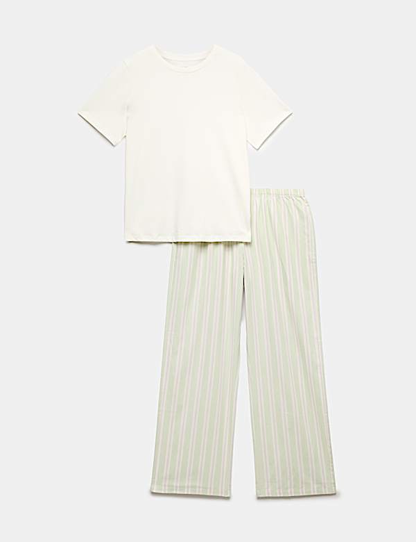 Cotton Rich Printed Pyjama Set - NO