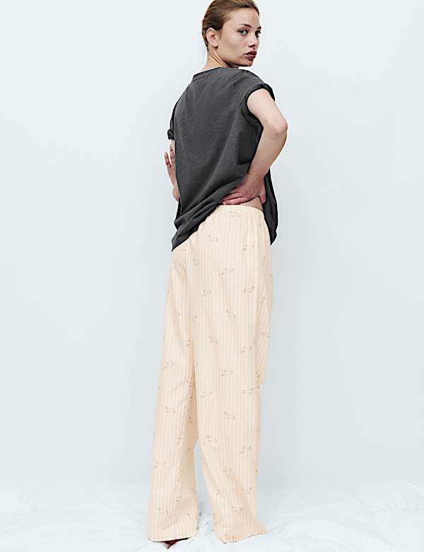 Cotton Rich Printed Pyjama Set