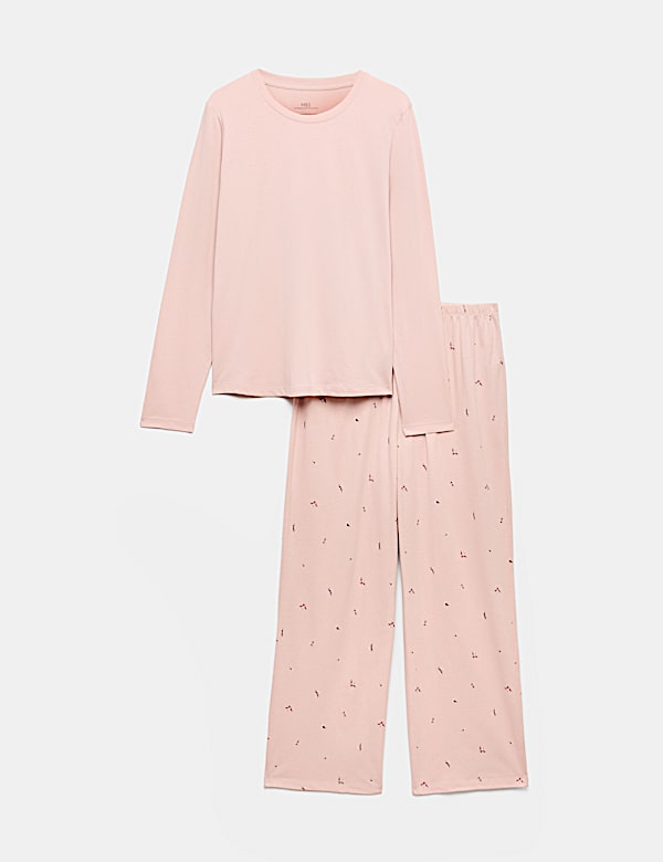 Pure Cotton Printed Pyjama Set - UA