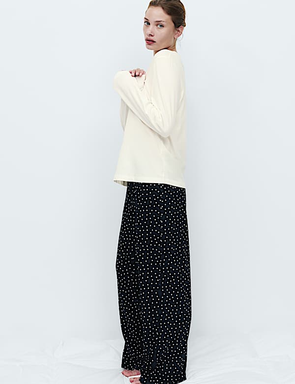Pure Cotton Printed Pyjama Set