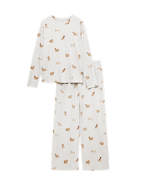 Pure Cotton Printed Pyjama Set