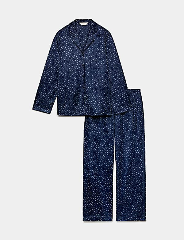 Fleece Printed Revere Pyjama Set - IT