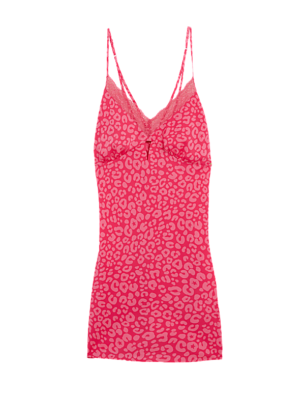 Dream Satin™  Leopard Print Chemise