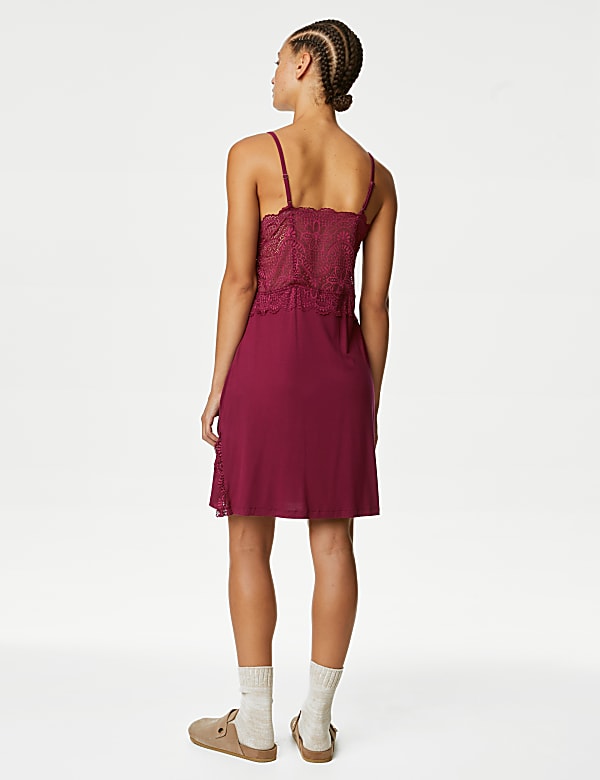 Body Soft™ Lace Trim Chemise