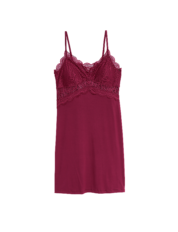 Body Soft™ Lace Trim Chemise