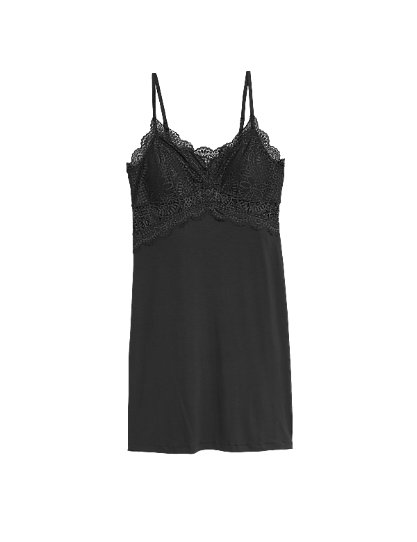 Body Soft™ Lace Trim Chemise