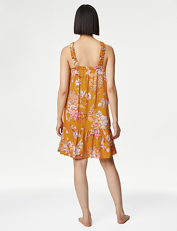 Floral Print Chemise