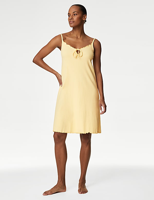 Cotton chemise nightdress discount