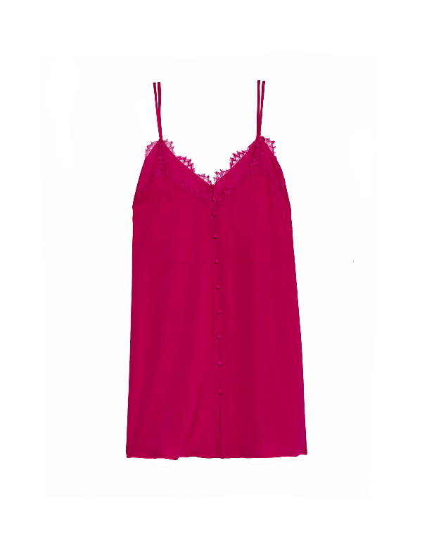 Dream Satin™ Strappy Lace Chemise