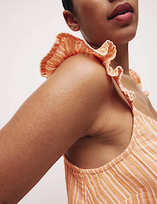 Pure Cotton Cool Comfort&trade; Striped Chemise - GR