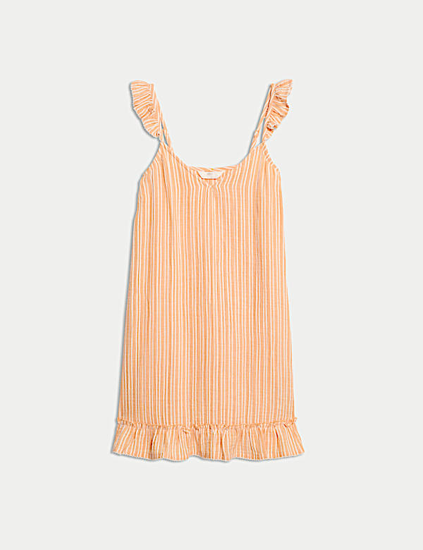 Pure Cotton Cool Comfort&trade; Striped Chemise - GR