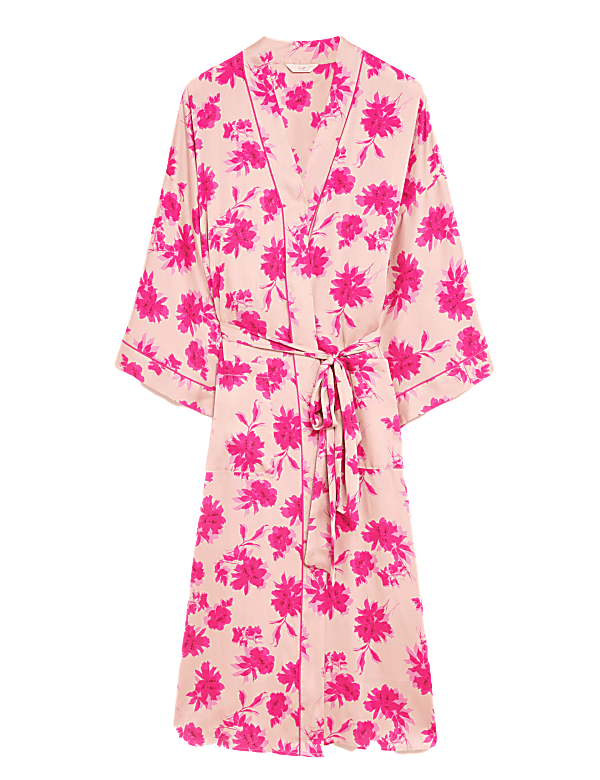 Laylani Satin Floral Wrap