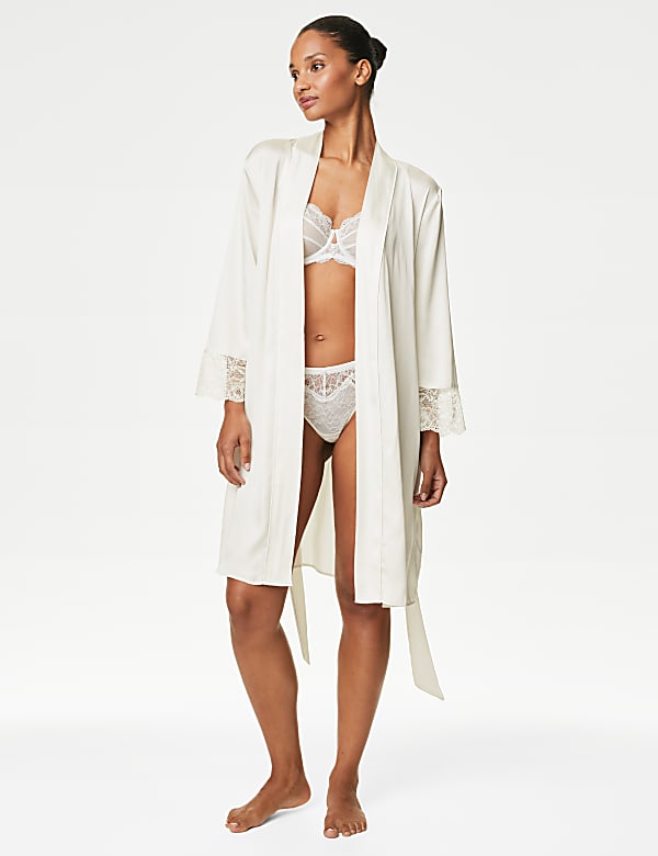 Satin Short Wrap