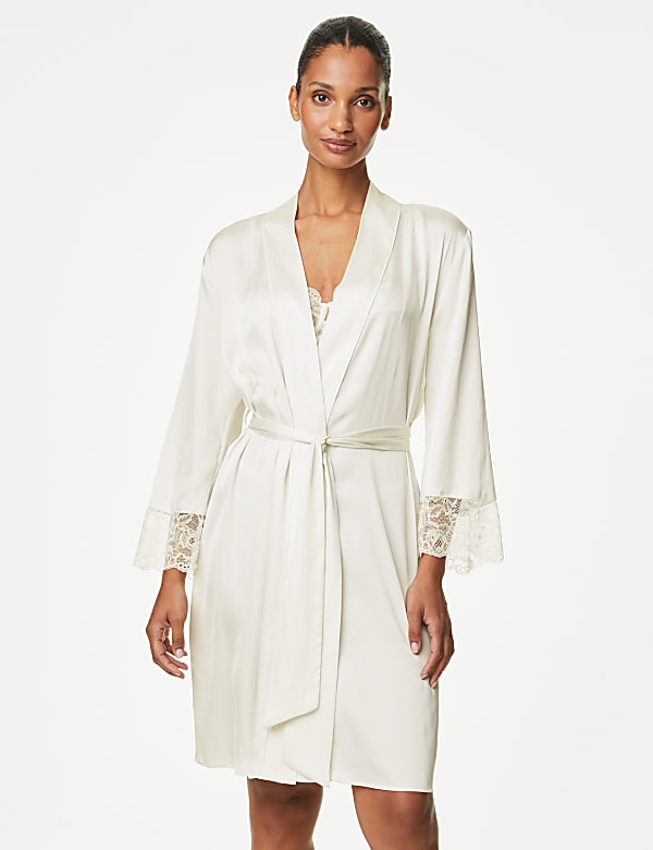 Satin Short Wrap