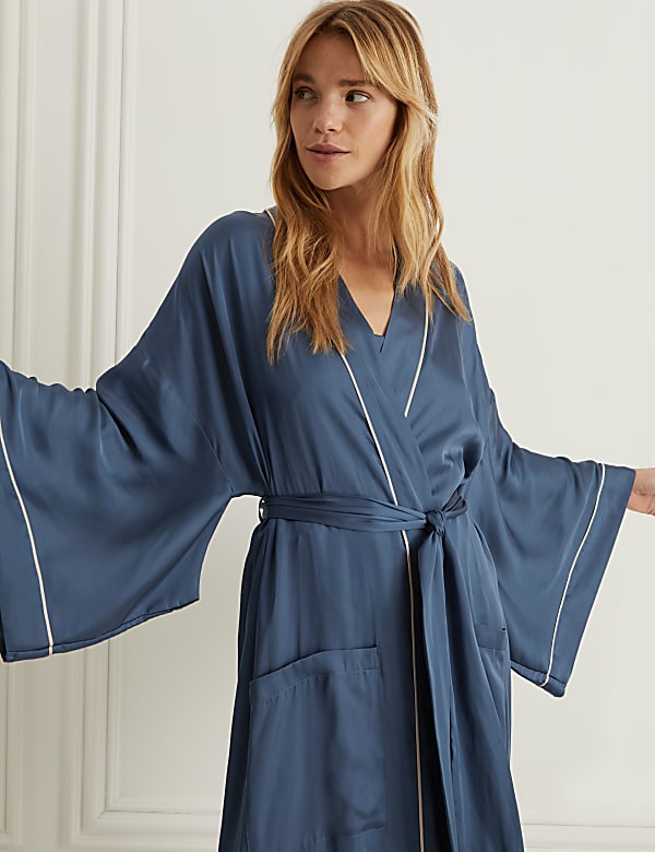 Satin Long Wrap