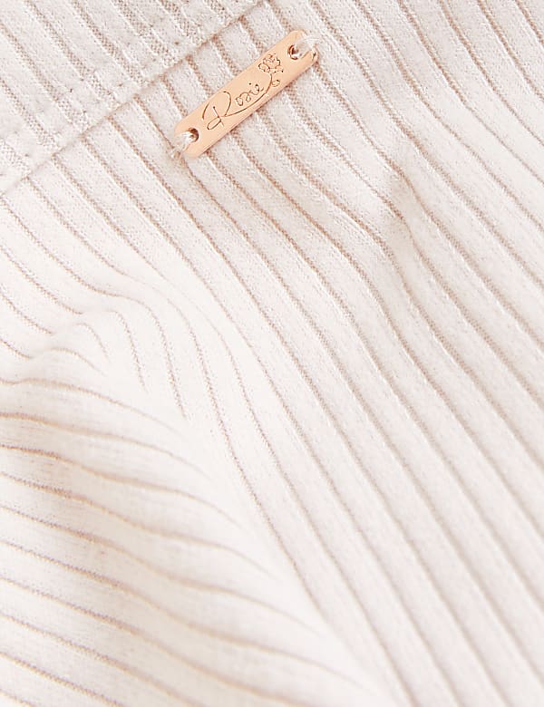 Ribbed Lounge Bodysuit