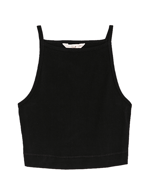 Ribbed Lounge Crop Top