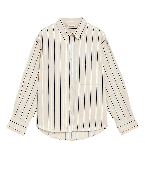 Pure Cotton Lounge Shirt