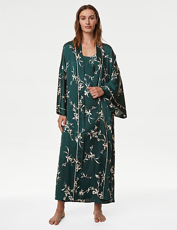 Dream Satin&trade; Printed Long Wrap - VN