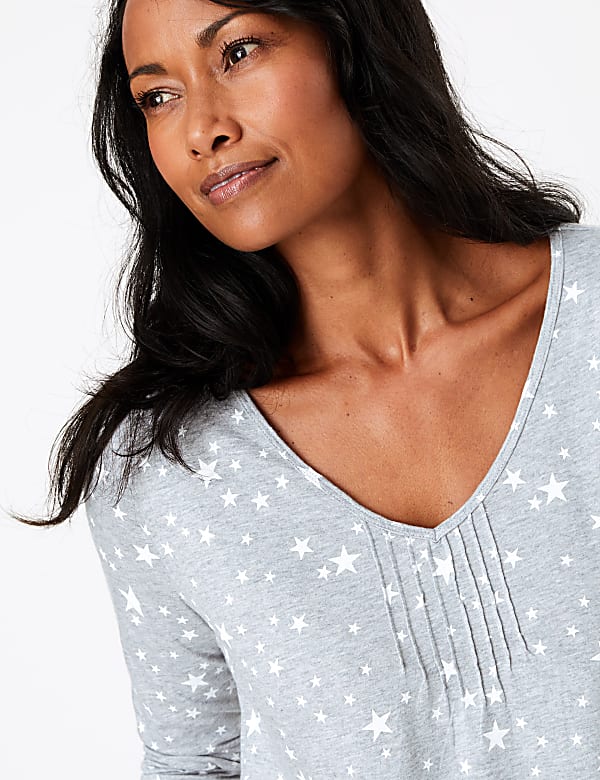 Cool Comfort™ Cotton Modal Star Print Nightdress