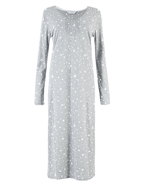 Cool Comfort™ Cotton Modal Star Print Nightdress