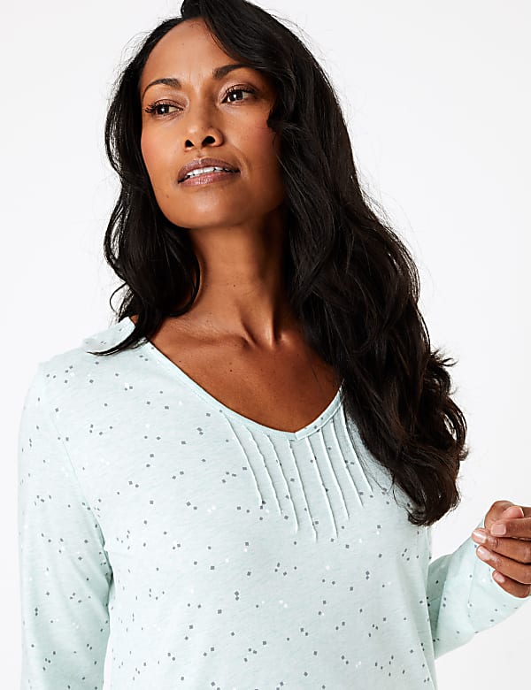 Cool Comfort™ Cotton Modal Spot Print Nightdress