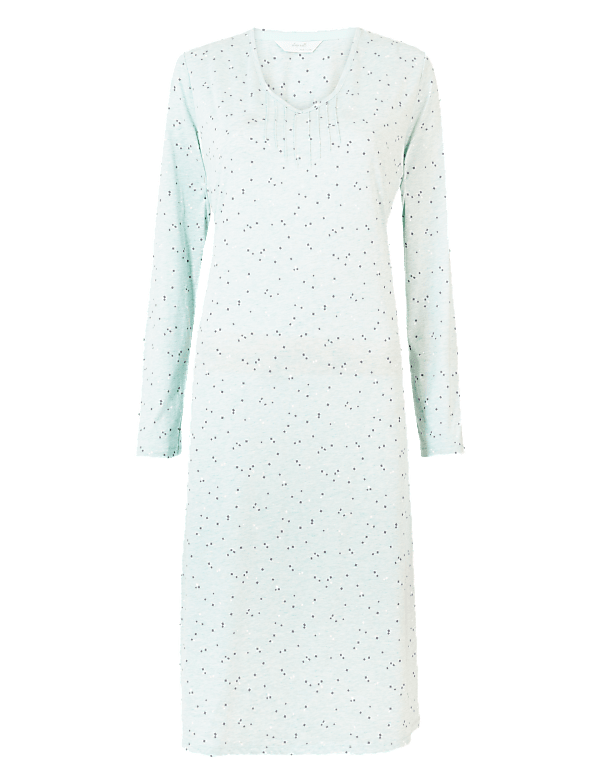 Cool Comfort™ Cotton Modal Spot Print Nightdress