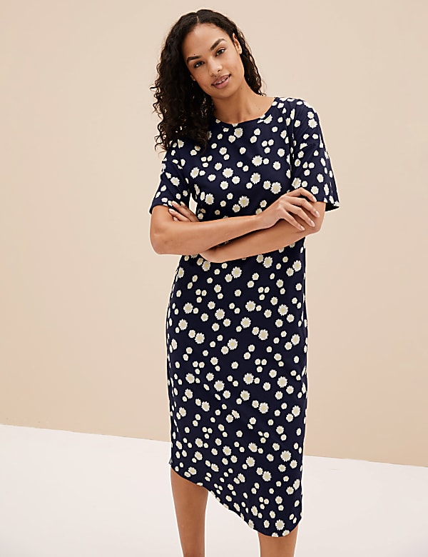 IBO Cotton Daisy AOP Long Nightdress