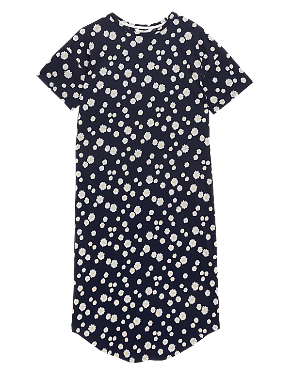 IBO Cotton Daisy AOP Long Nightdress