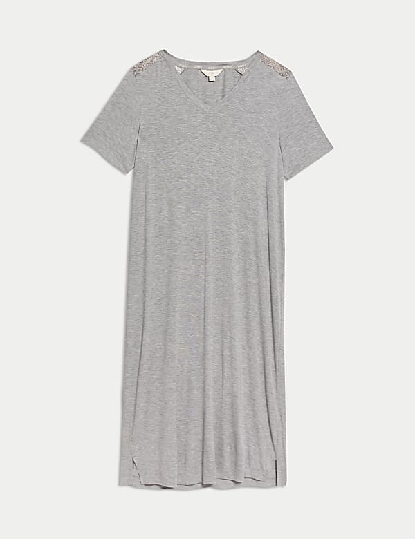 Body Soft Lace Trim Nightdress