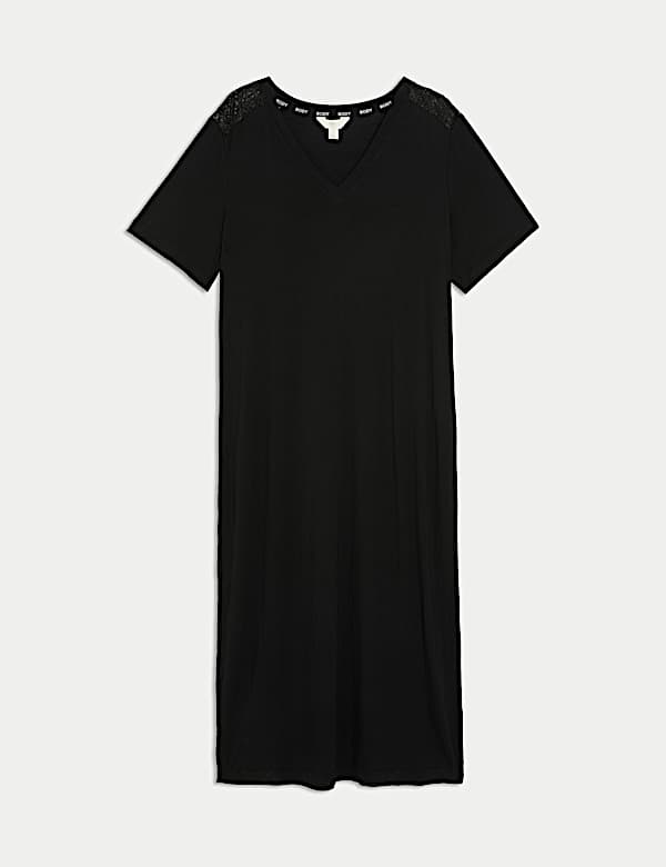 Body Soft™ Lace Insert Nightdress