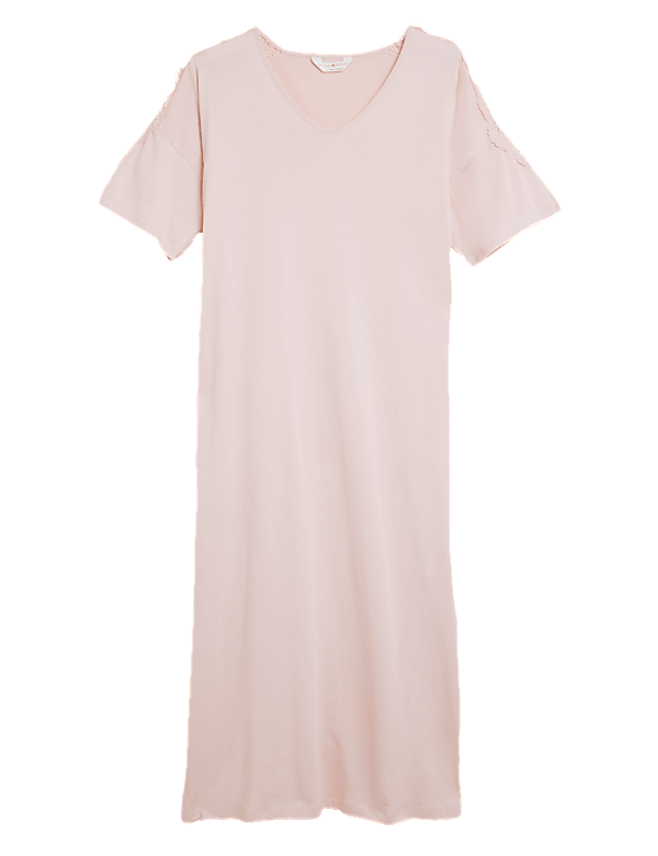 Cotton Modal Short Sleeve Nightdress