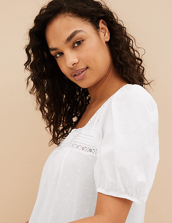 Pure Cotton Long Nightdress