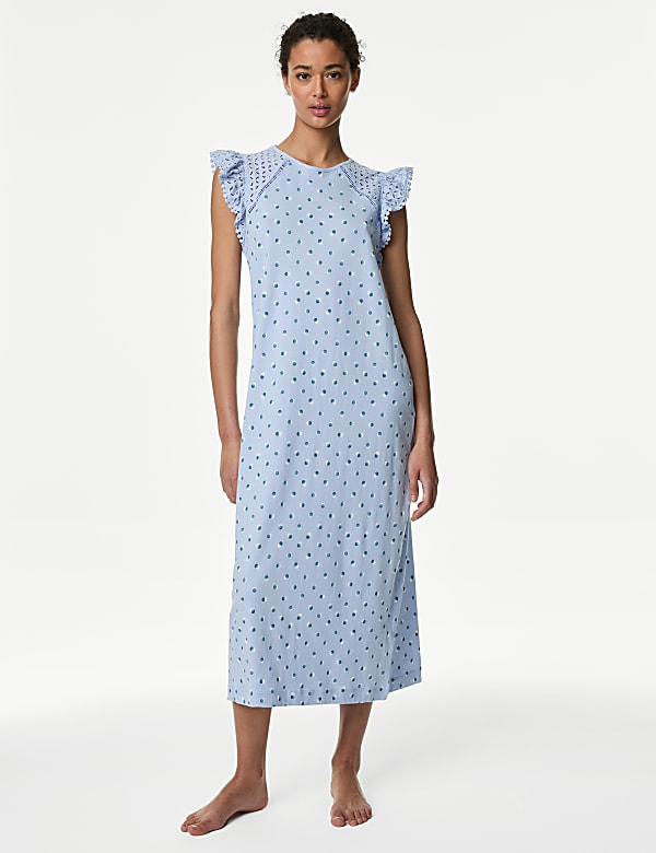 M&s cotton nightdress on sale