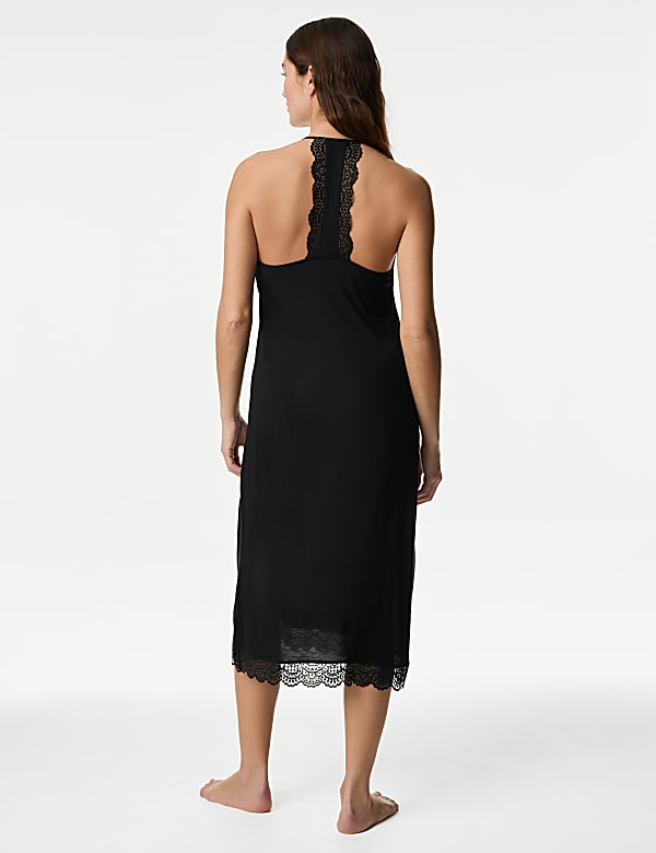 Body Soft™ Lace Trim Chemise with Secret Support