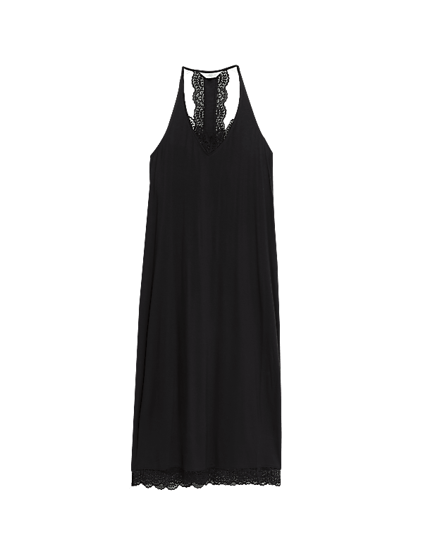 Body Soft™ Lace Trim Chemise with Secret Support
