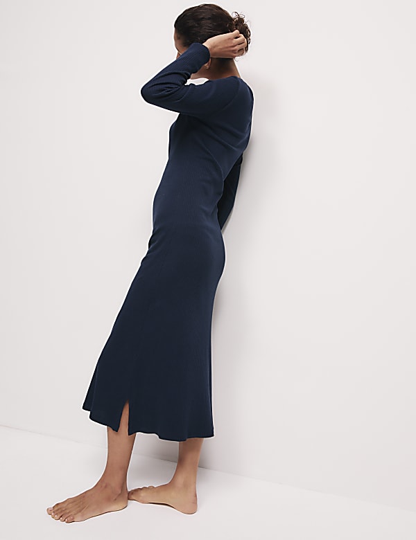 כותונת לילה ™Cool Comfort באריגת ריב - IL