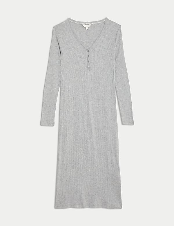 Cool Comfort&trade; Ribbed Nightdress - KR