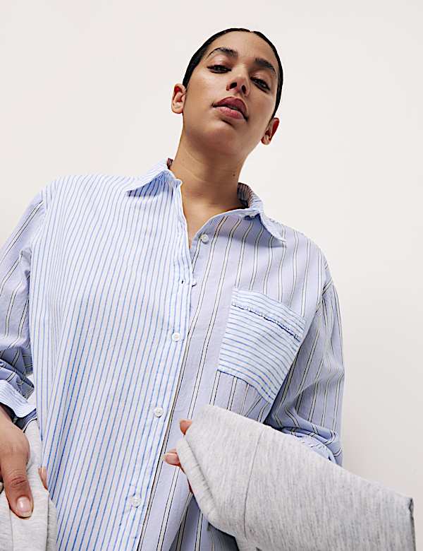 Cool Comfort™ Striped Nightdress - RS