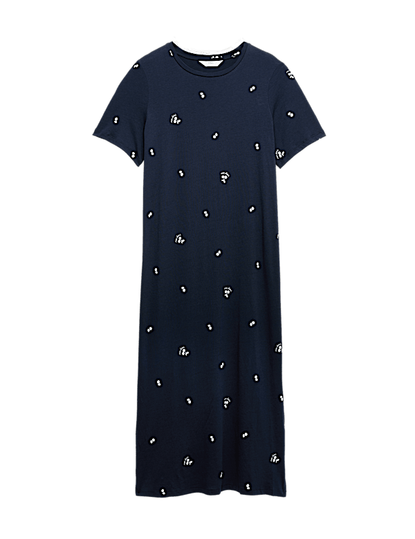 Cotton Modal Printed Nightdress