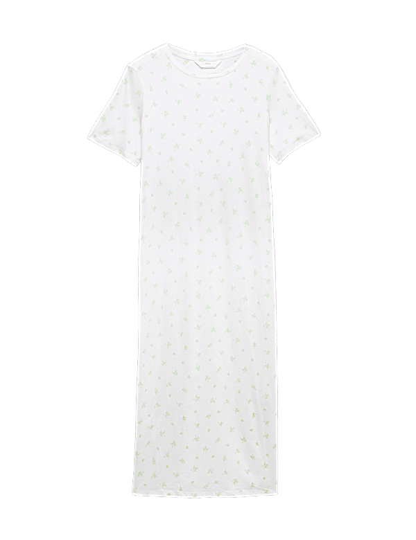 Cotton Modal Printed Nightdress