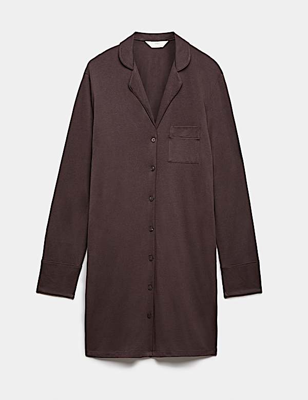 Cotton Modal Nightshirt - AT